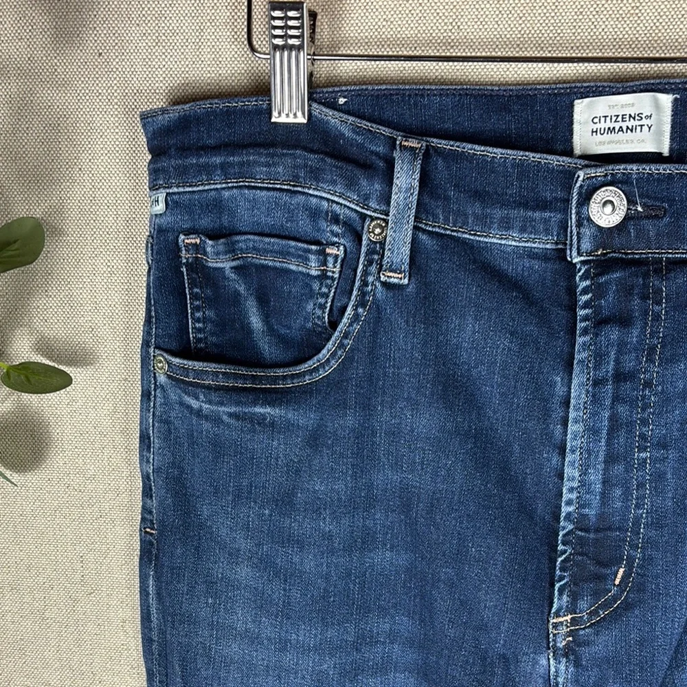 Citizens Of Humanity > Dark Blue High Rise Skinny Isola Jeans 30 - Picture 4 of 11
